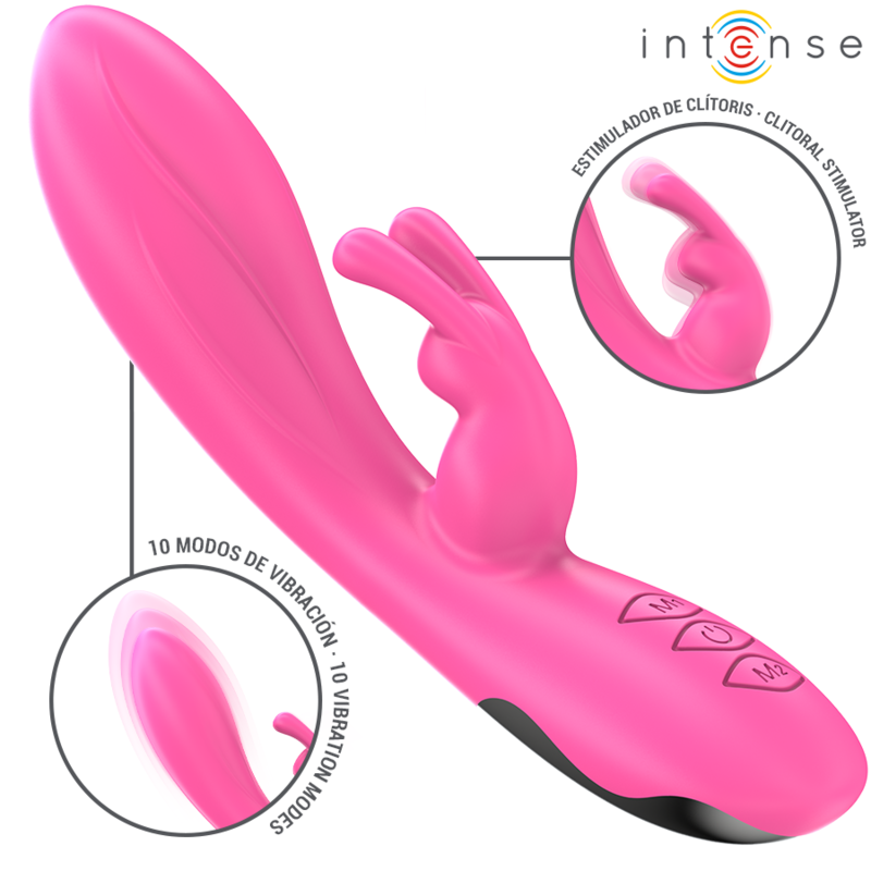 INTENSE - RANDALL RABBIT Sensory Device 10 VIBRATIONS PINK
