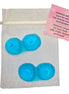 DIABLO PICANTE - 2 BRUSTFÖRMIGE PARFÜMIERTE SEIFEN BLAU