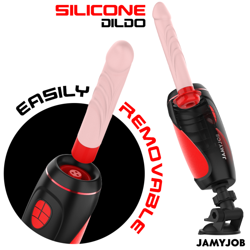 JAMYJOB - PYSTON BASE AUTOMATIC MASTURBATOR WITH REMOTE CONTROL Wellness Device