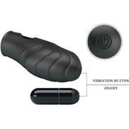 PRETTY LOVE - LICH SILICONE FINGER Sensory Device BLACK