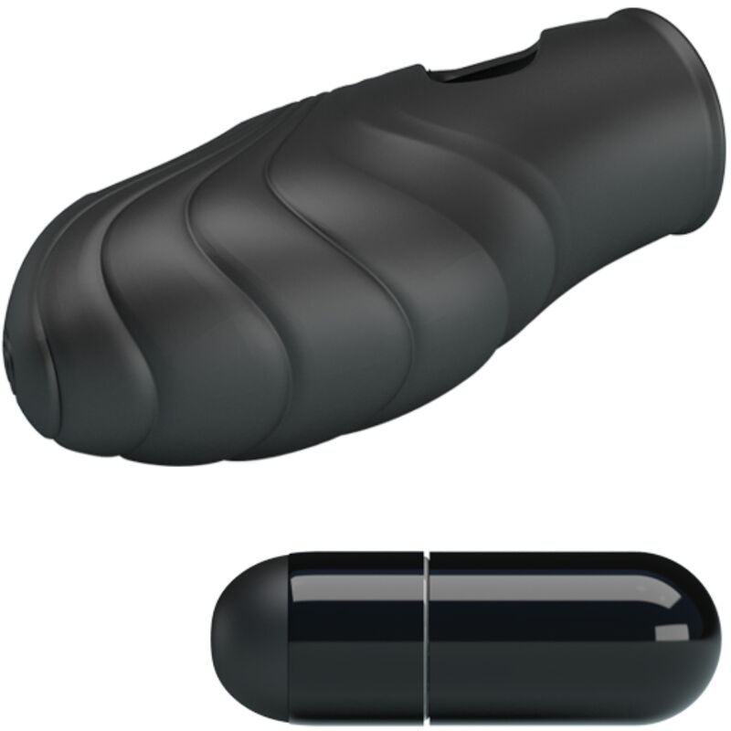 PRETTY LOVE - LICH SILICONE FINGER Sensory Device BLACK