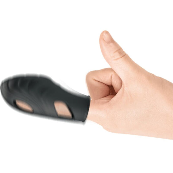 PRETTY LOVE - LICH SILICONE FINGER Sensory Device BLACK