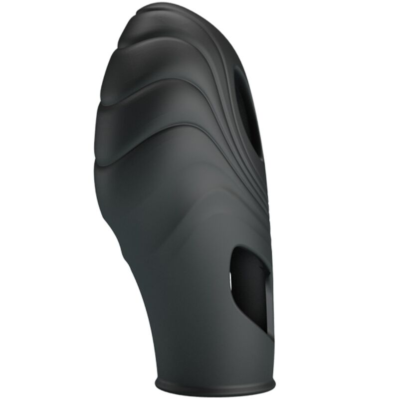 PRETTY LOVE - LICH SILICONE FINGER Sensory Device BLACK