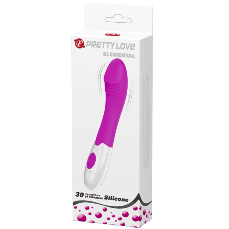 PRETTY LOVE - ELEMENTAL Sensory Device 30 VIBRATION MODES PURPLE