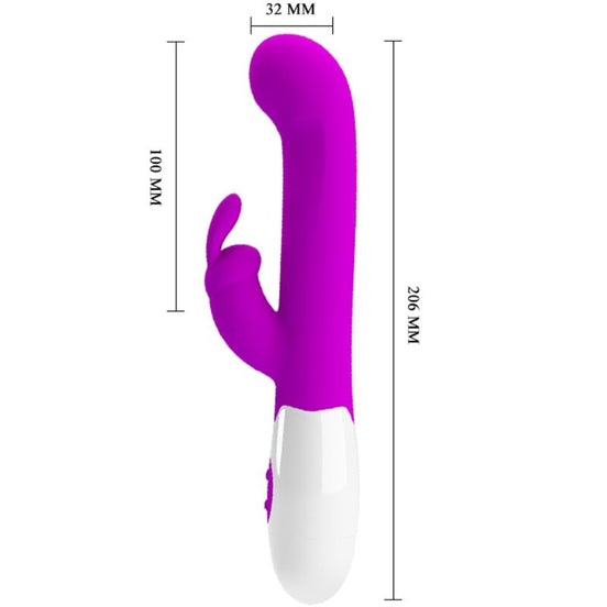 PRETTY LOVE - CENTAUR Sensory Device RABBIT 30 VIBRATION MODES PURPLE