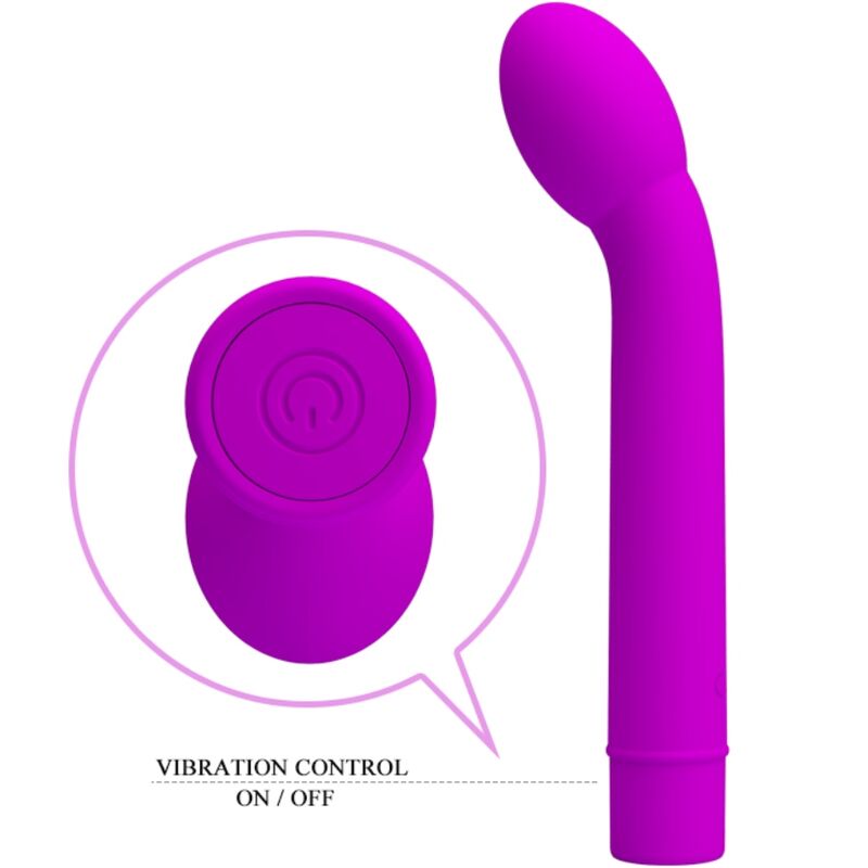 PRETTY LOVE - LOGAN G-SPOT Sensory Device 10 VIBRATIONS PURPLE