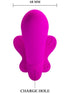 PRETTY LOVE - VALERIE DOUBLE STRAP-ON Sensory Device 12 VIBRATIONS PURPLE