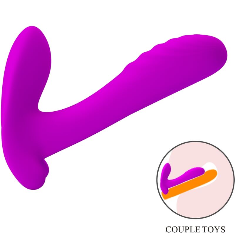 PRETTY LOVE - MASSAGER & Sensory Device 12 VIBRATIONS REMOTE CONTROL PURPLE