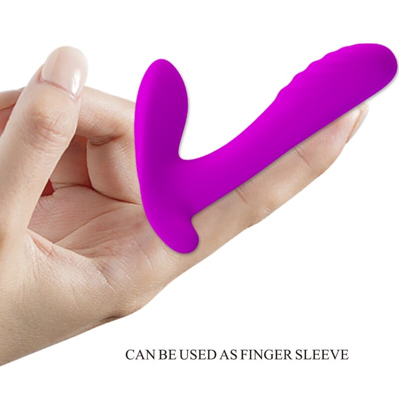 PRETTY LOVE - MASSAGER & Sensory Device 12 VIBRATIONS REMOTE CONTROL PURPLE