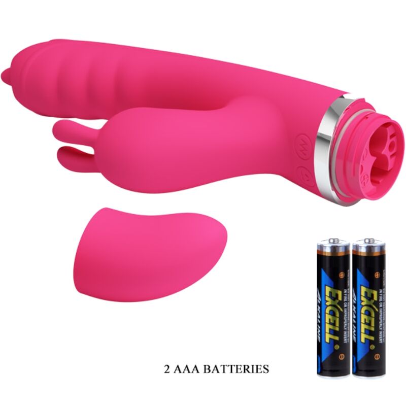 PRETTY LOVE - PHOENIX MULTIFUNCTION RABBIT Sensory Device PINK