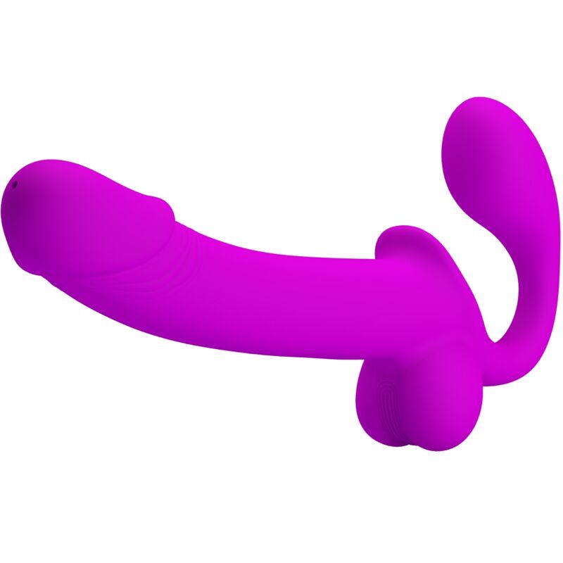 PRETTY LOVE - KELPIE DOPPEL-STRAP-ON STIMULATOR LILA