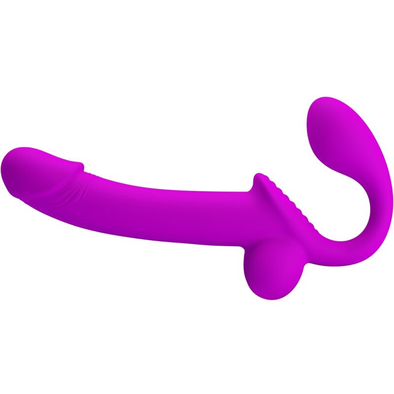 PRETTY LOVE - KELPIE DOPPEL-STRAP-ON STIMULATOR LILA