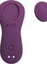 PRETTY LOVE - MANE LAY ON CLITORIS MASSAGER 10 VIBRATIONS REMOTE CONTROL PURPLE