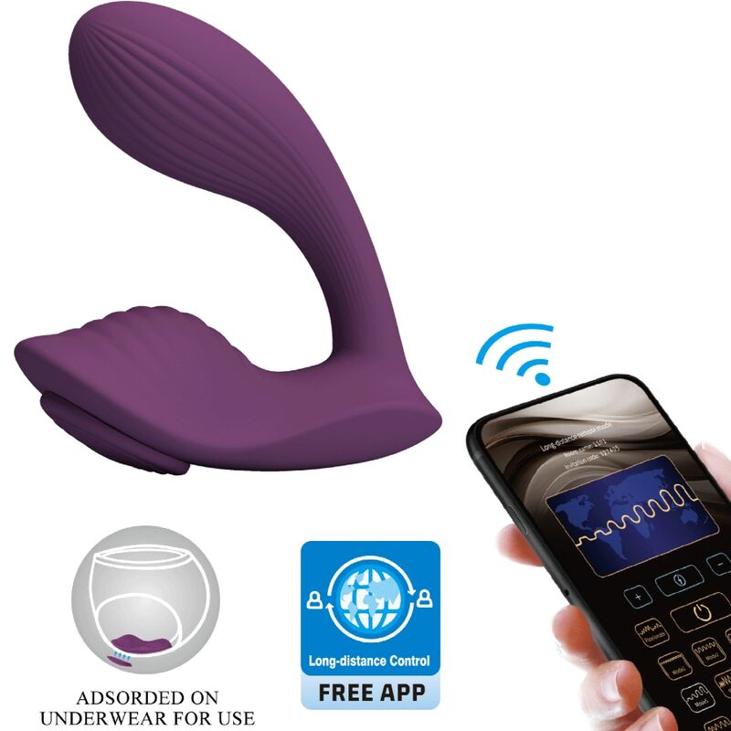 PRETTY LOVE - FRANZ MASSAGER AND Sensory Device FREE APP PURPLE