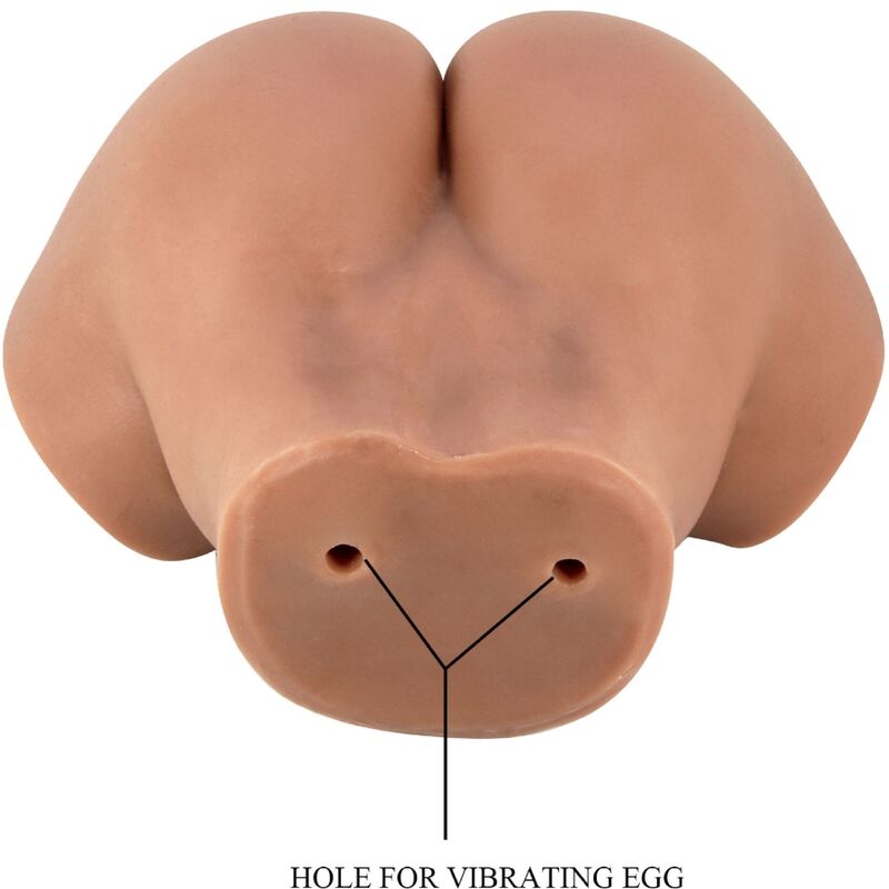 CRAZY BULL - HAILEY Sensory Device BUTT WITH REALISTIC VAGINA AND ANUS CONTROL REMOTO