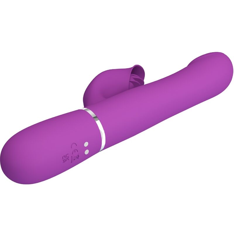PRETTY LOVE - 4 IN 1 MULTIFUNCTION Sensory Device & STIMULATOR PURPLE