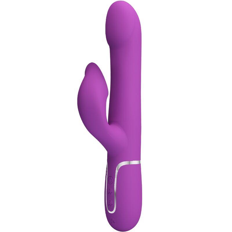 PRETTY LOVE - 4 IN 1 MULTIFUNCTION Sensory Device & STIMULATOR PURPLE