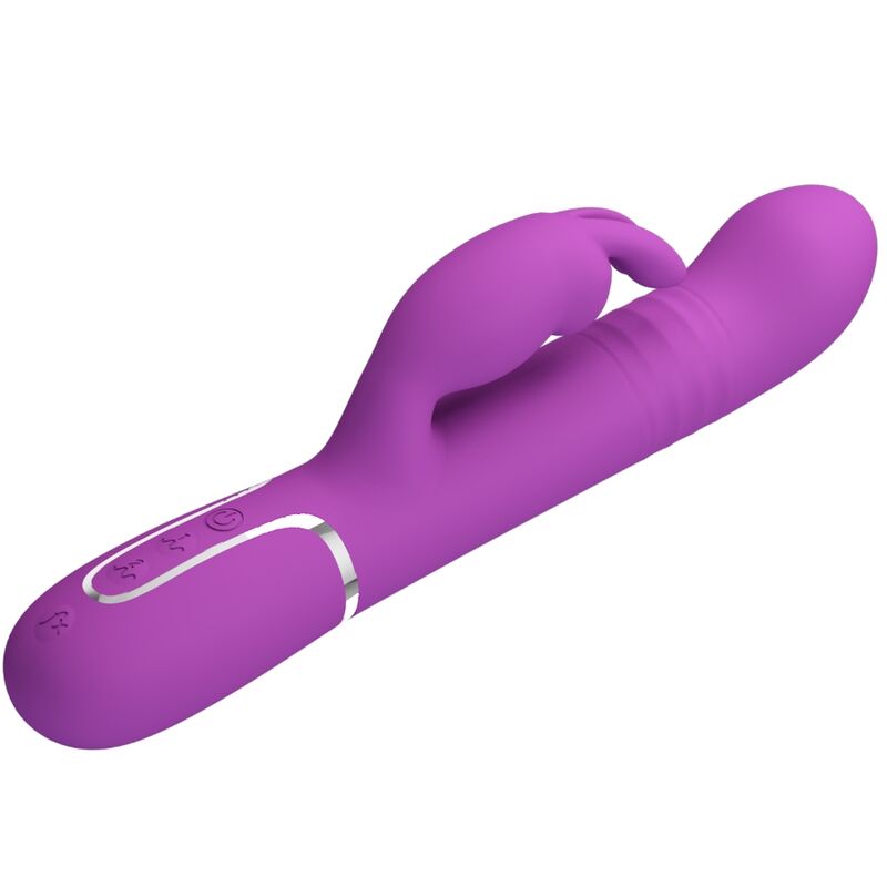 PRETTY LOVE - COALE 4 IN 1 MULTIFUNCTION RABBIT Sensory Device PURPLE