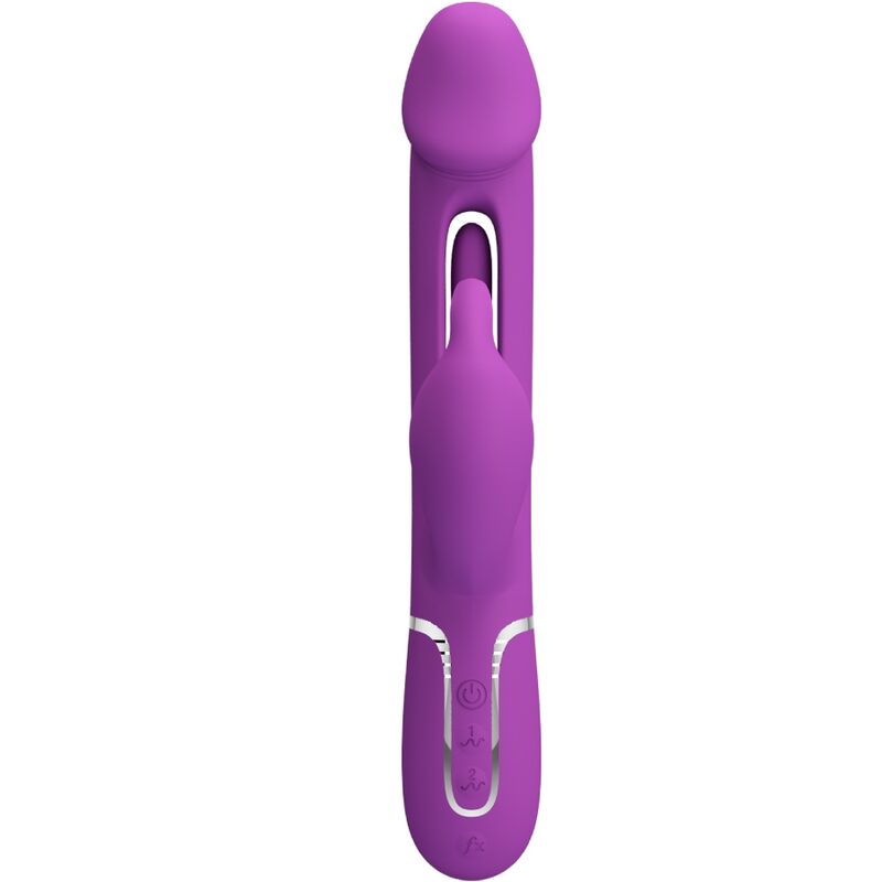 PRETTY LOVE - KAMPAS 3 IN 1 MULTIFUNCTION RABBIT Sensory Device PURPLE