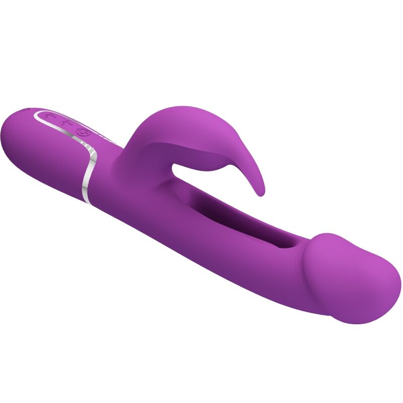 PRETTY LOVE - KAMPAS 3 IN 1 MULTIFUNCTION RABBIT Sensory Device PURPLE