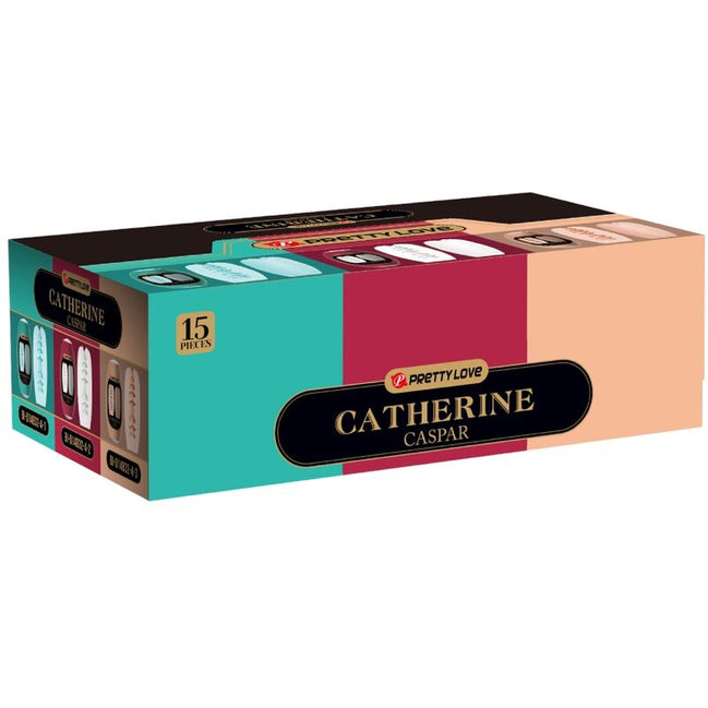 PRETTY LOVE - CASPAR PACK 15 VERSCHIEDENE MÄNNLICHE MASTURBATOREN