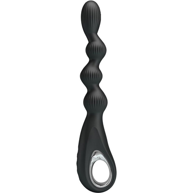 PRETTY LOVE - FEDERER ANAL Sensory Device 12 VIBRATIONS BLACK