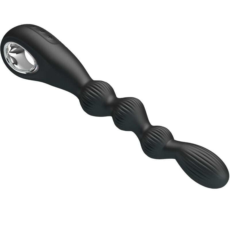 PRETTY LOVE - FEDERER ANAL Sensory Device 12 VIBRATIONS BLACK