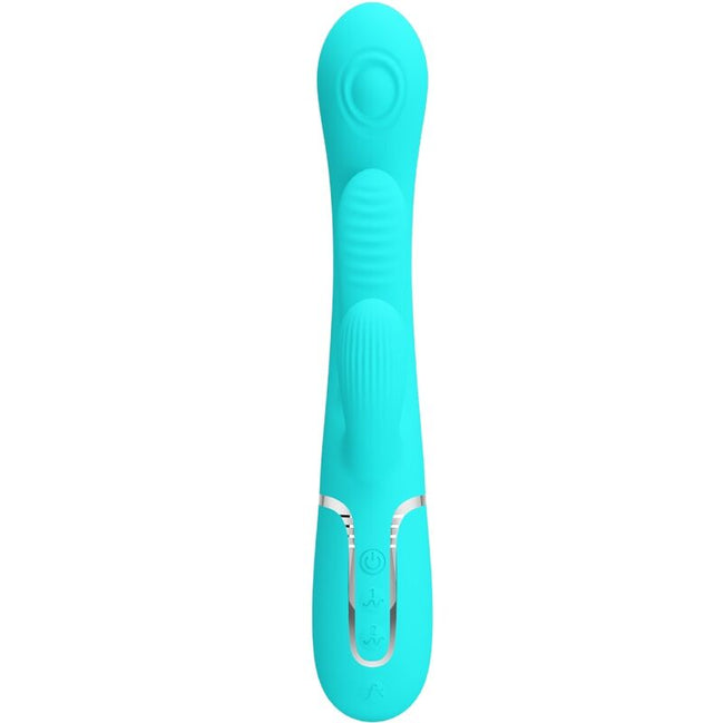 PRETTY LOVE - SHANIA TRIPLE RABBIT MULTIFUNKTIONALES Sensorisches Gerät 3 IN 1 BLAU