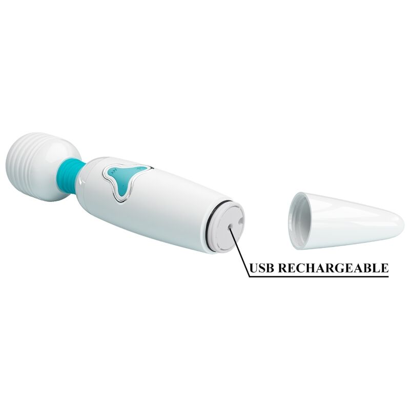 PRETTY LOVE - CLOUD WAND Sensory Device 7 VIBRATIONS WHITE