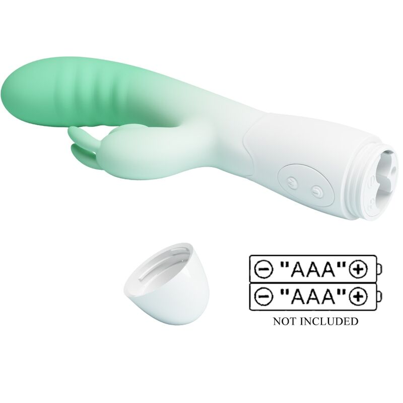 PRETTY LOVE - CERBERUS RABBIT Sensory Device 3O VIBRATIONS GREEN