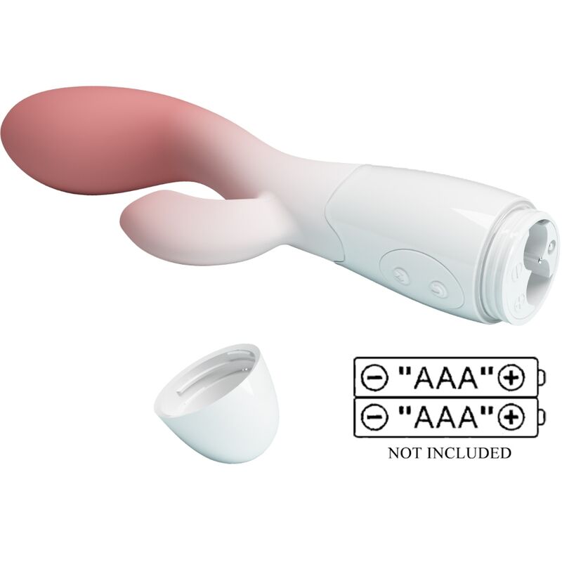 PRETTY LOVE - BRIGHTY G-Punkt Sensorgerät + KLITORISSTIMULATOR 30 VIBRATIONEN ROSA
