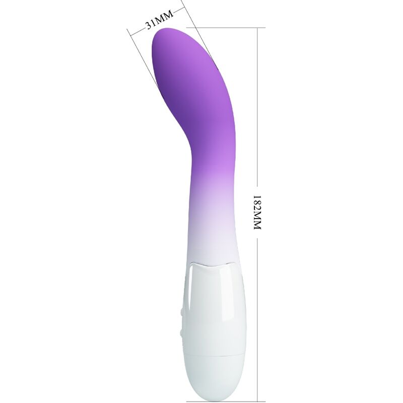 PRETTY LOVE - BISHOP G-SPOT Sensory Device 30 VIBRATIONS PURPLE