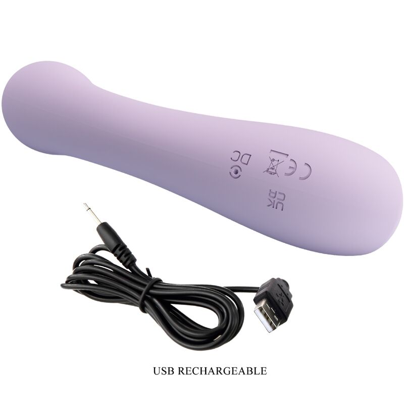 PRETTY LOVE - ROSOLYN RABBIT Sensory Device 10 VIBRATIONS PURPLE