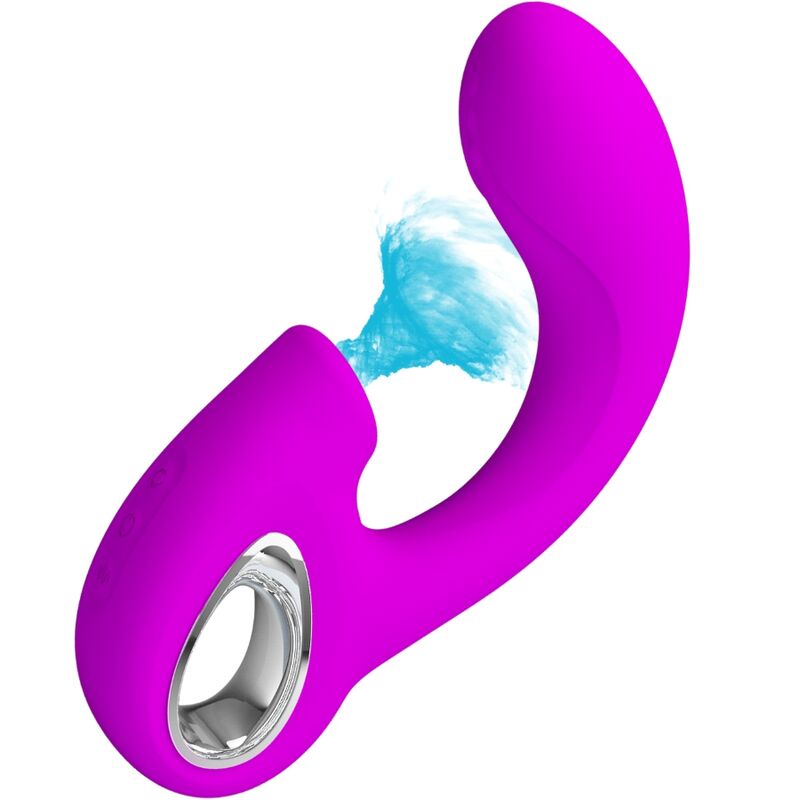 PRETTY LOVE - SIBEL SIBEL G-SPOT Sensory Device + CLITORIS STIMULATOR 10 VIBRATIONS PURPLE
