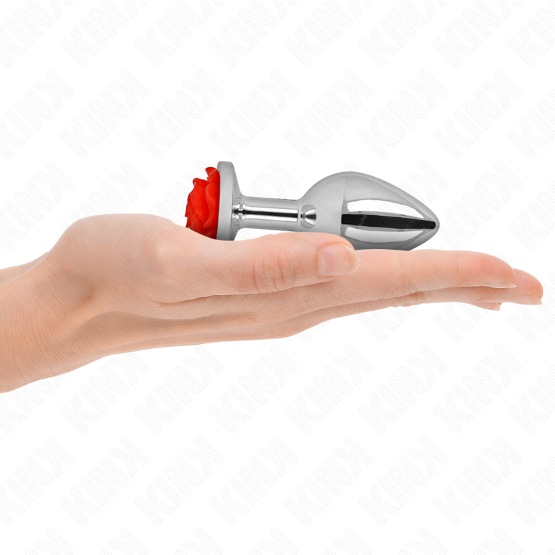 KINK - ANALPLUG ROSENROT GRÖSSE M