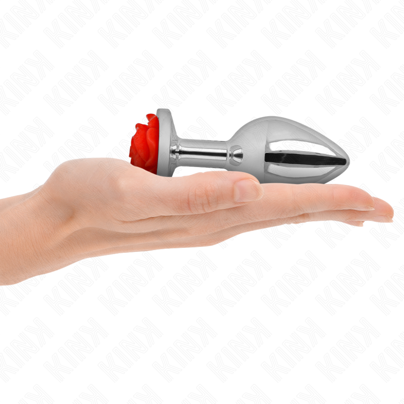 KINK - ANALPLUG ROSENROT GRÖSSE L