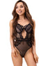 LIVCO CORSETTI FASHION - PAULA LC 20209 BODY MIT SPITZENVERZIERUNGEN SCHWARZ S/M