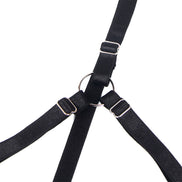 SUBBLIME – 955205 BH-SET MIT VERSTELLBARER SCHWARZER SCHLEIFE L/XL