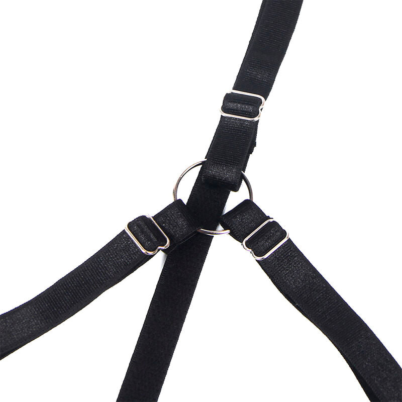 SUBBLIME – 955205 BH-SET MIT VERSTELLBARER SCHWARZER SCHLEIFE L/XL