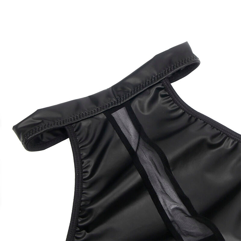 SUBBLIME – 955489 NECKHOLDER-KLEID MIT TRANSPARENZEN SCHWARZ L/XL