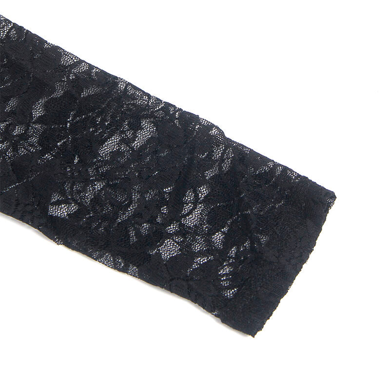 SUBBLIME - 955601 LANGÄRMLIGES KLEID MIT SCHWARZER SPITZE L/XL