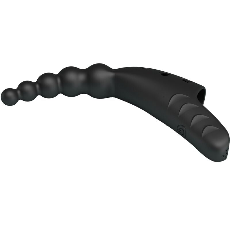 PRETTY LOVE - JORDIN FINGER Sensorisches Gerät 10 VIBRATIONEN SCHWARZ