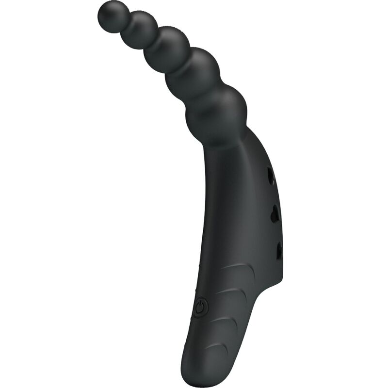 PRETTY LOVE - JORDIN FINGER Sensorisches Gerät 10 VIBRATIONEN SCHWARZ
