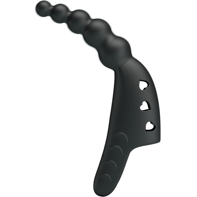 PRETTY LOVE - JORDIN FINGER Sensorisches Gerät 10 VIBRATIONEN SCHWARZ