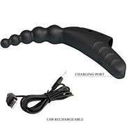 PRETTY LOVE - JORDIN FINGER Sensorisches Gerät 10 VIBRATIONEN SCHWARZ