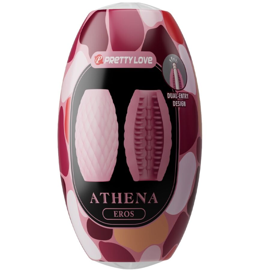 PRETTY LOVE - ATHENA EROS SILIKON MÄNNLICHER MASTURBATOR PINK