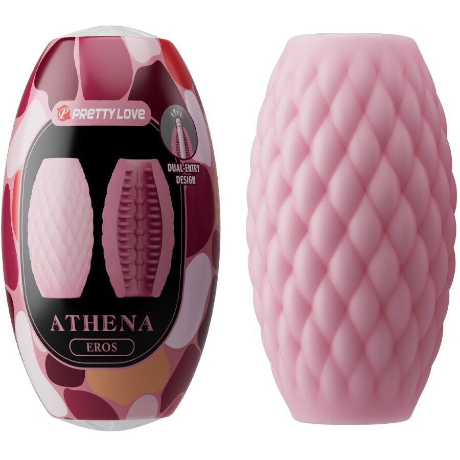 PRETTY LOVE - ATHENA EROS SILIKON MÄNNLICHER MASTURBATOR PINK