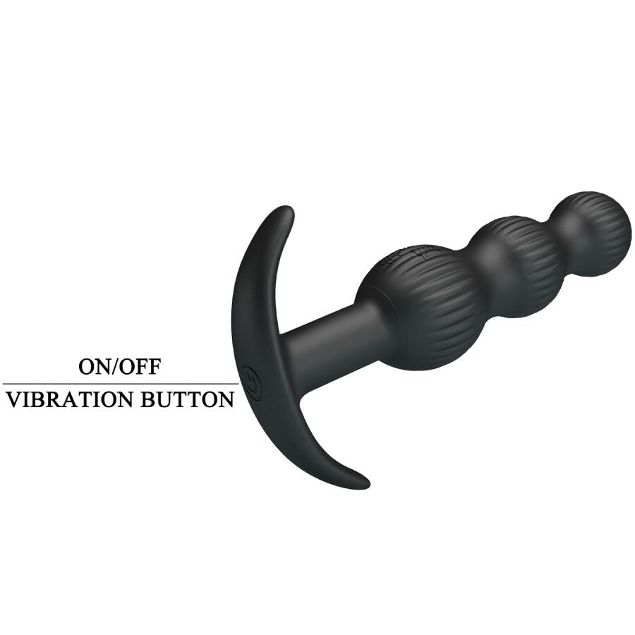 PRETTY LOVE - SIDNEY ANAL Sensory Device 10 VIBRATIONS BLACK