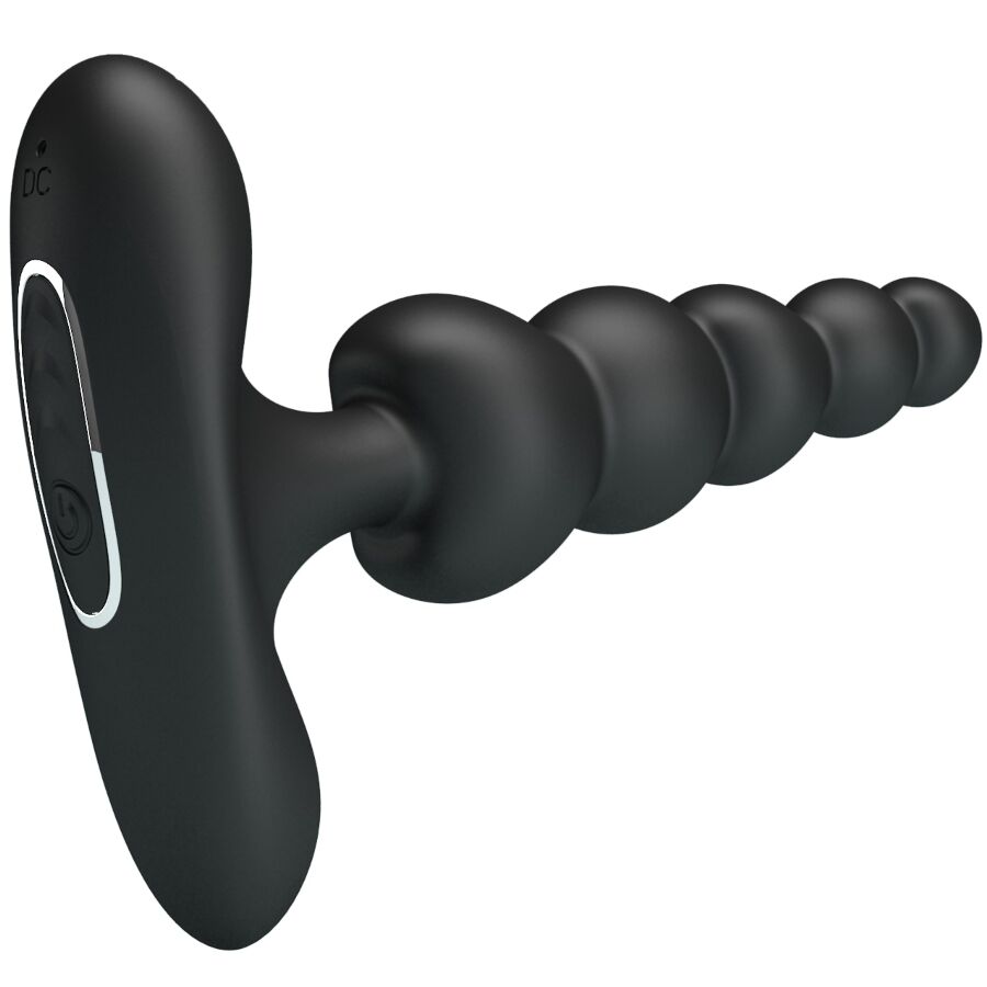 PRETTY LOVE - CORBAN ANAL Sinnliches Gerät 10 VIBRATIONEN SCHWARZ