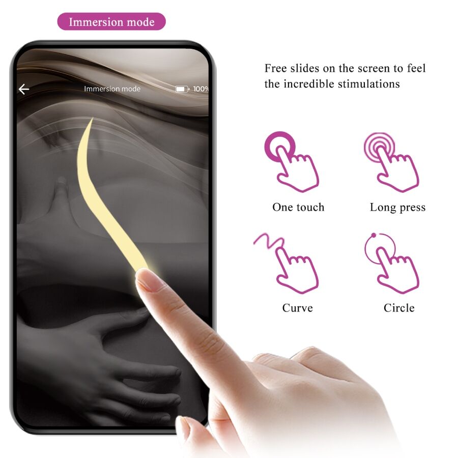 PRETTY LOVE - LEVIATHAN APP CONTROLLED Sensory Device PURPLE